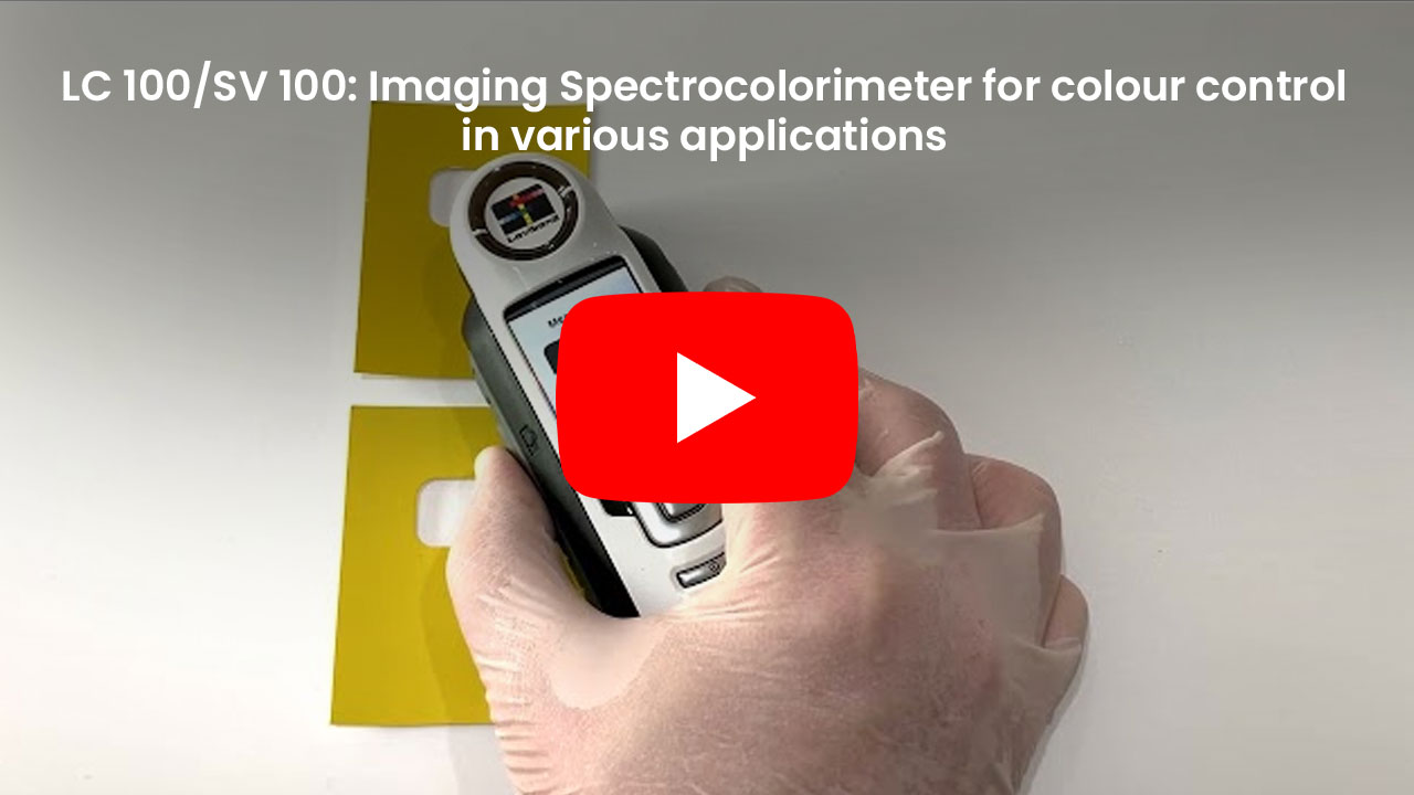 LC 100/SV 100: Imaging Spectrocolorimeter for colour control in various applications